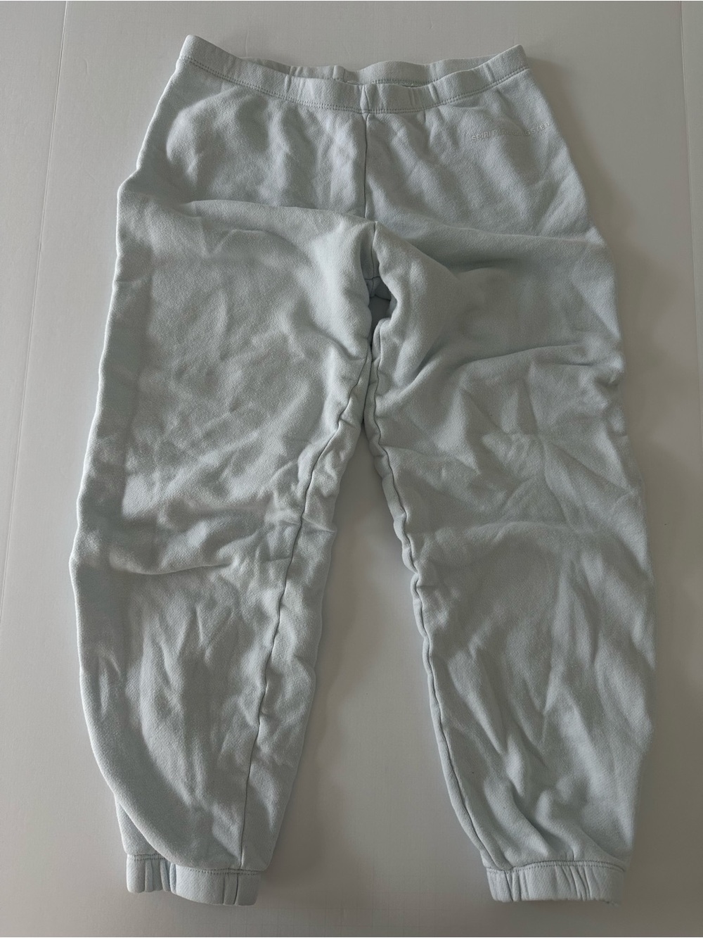 Spiritual Gangster Light Blue Sweatpant Joggers Size 14 Girls 100% Cotton - Picture 8 of 8